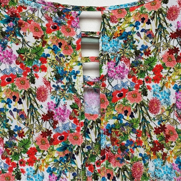 Apropos Floral Mini Dress Size Medium - Picture 5 of 12